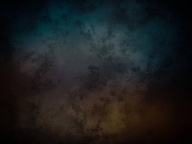 Koyu mavi ve turuncu bir arka plan ve soluk bir doku.