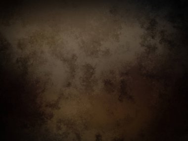 Koyu kahverengi arka plan ve beyaz saat.