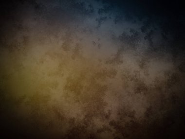 Koyu ve sarı bir arka plan ve soluk bir etki