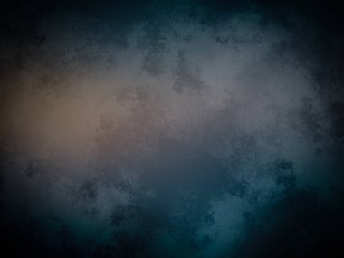 Koyu gökyüzü ile mavi ve turuncu bir arkaplan