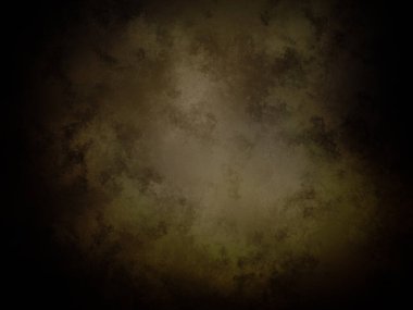 koyu bir arkaplan yeşil ve kahverengi