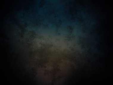 Koyu mavi ve yeşil arkaplan ve soluk bir doku.