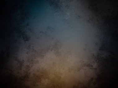 Koyu mavi ve sarı arkaplan ve soluk bir doku.