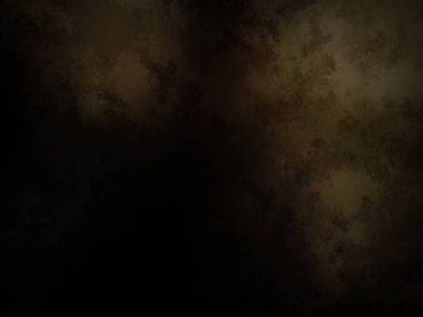 Karanlık bir oda, saati ve duvarı olan.