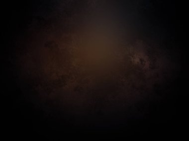 Siyah arkaplan ve koyu turuncu ışık.