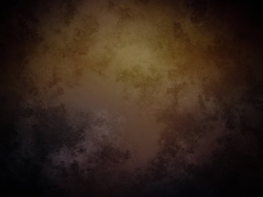 Koyu kahverengi ve sarı bir arka plan ve soluk bir etki.