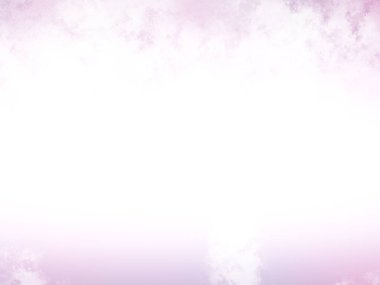 Bulutlu pembe bir gökyüzü ve bir uçak.