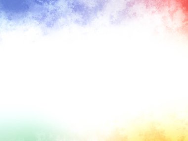 Beyaz ve kırmızı kenarlıklı renkli bir arkaplan