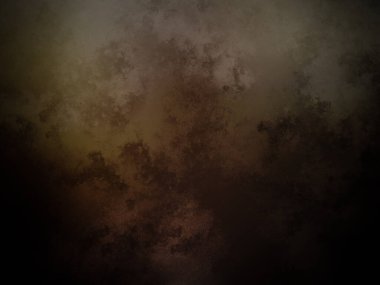 Üzerinde saat olan karanlık ve bulutlu bir gökyüzü.