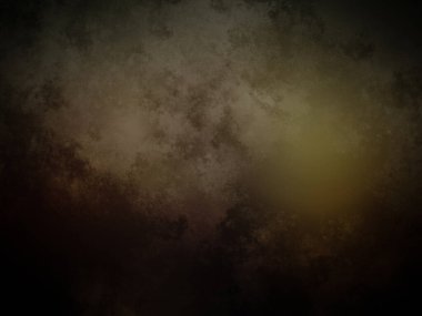 Koyu ve kirli bir arka plan ve sarı ışık.