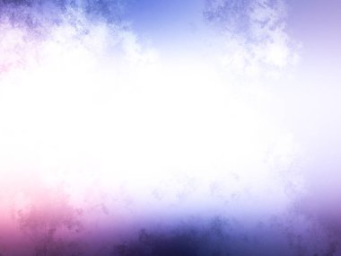 Pembe ve mavi gökyüzü ile bulanık bir arkaplan