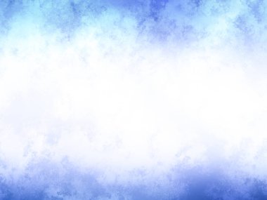 Gökyüzü ve bulutları olan mavi ve beyaz bir arkaplan