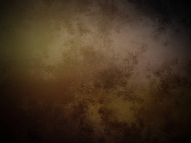 Kahverengi ve siyah arkaplan, kahverengi ve sarı renkli.