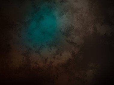 Dairesel ışığı olan koyu ve mavi bir arkaplan