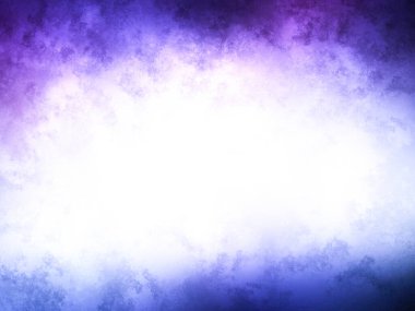 Mor ve mavi arkaplan ve beyaz ışık