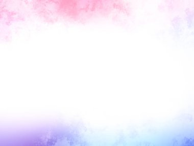 Beyaz kenarlı pembe ve mavi bir arkaplan