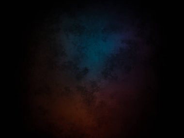 koyu bir arkaplan ve mavi ve kırmızı ışık