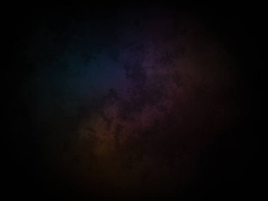 Renkli bir bulanıklığa sahip koyu bir arkaplan