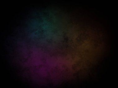 koyu bir arkaplan ve renkli bir ışık