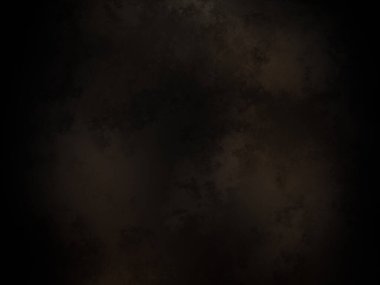 Kara bir arka plan, karanlık bir gökyüzü ve birkaç bulut.