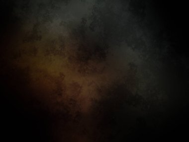 Siyah ve turuncu bir arka plan ve karanlık bir gökyüzü.