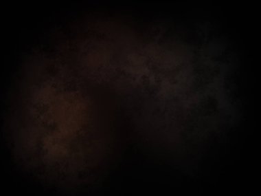 Siyah bir arkaplan ve koyu bir çember