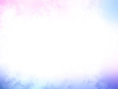Beyaz ve mavi gökyüzü ile pembe ve mavi bir arkaplan