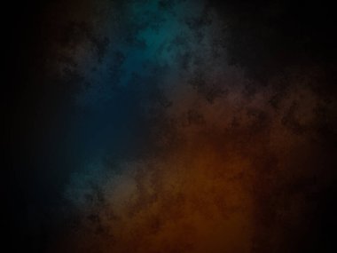 mavi ve turuncu renkli koyu bir arkaplan