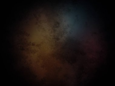 Renkli bir bulanıklığa sahip koyu bir arkaplan