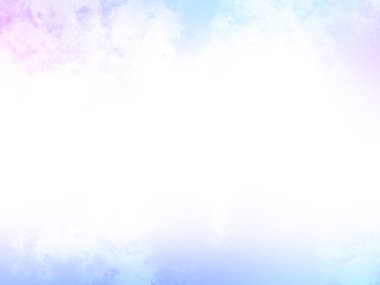 Bulutlu ve gökkuşaklı renkli bir gökyüzü.