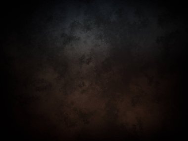 Siyah ve mavi renk şemasına sahip koyu bir arkaplan