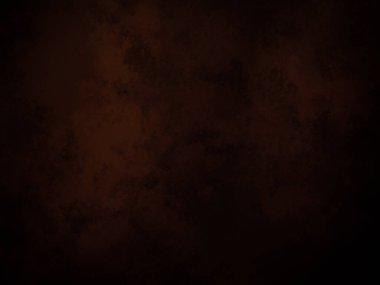 Koyu kahverengi arka plan ve küçük beyaz bir saat.