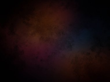 Renkli bir bulanıklığa sahip koyu bir arkaplan