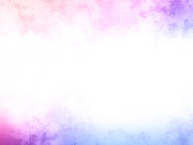 Beyaz kenarlı pembe ve mavi bir arkaplan