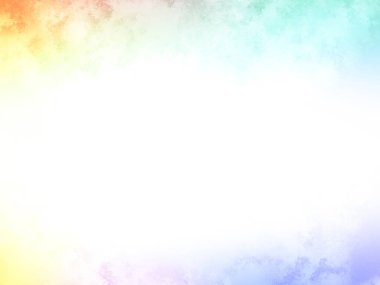 Renkli bir arkaplan ve gökkuşağı renklerinde