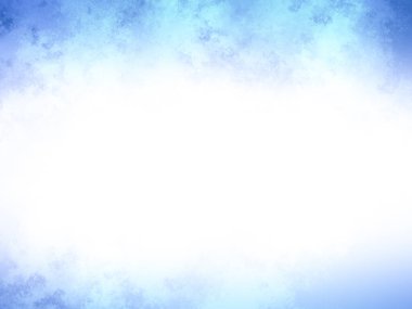 Ortasında beyaz bir bulut olan mavi bir gökyüzü