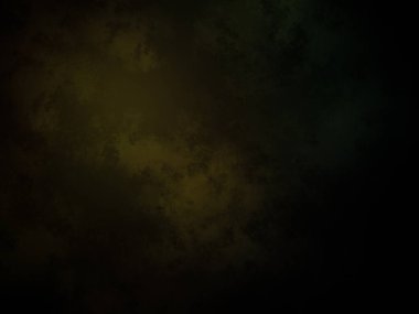 Koyu yeşil ve siyah arkaplan, sarı ve siyah ışık.