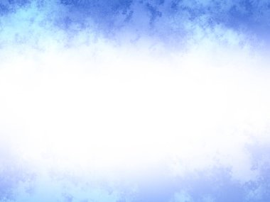 Bulutlu mavi bir gökyüzü ve beyaz bir ışık