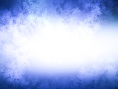 Bulanık ışıklı mavi ve beyaz bir arkaplan