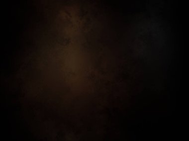 Karanlık bir oda, saati ve ışığı olan.