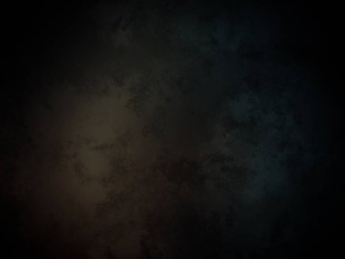 Siyah ve mavi renk şemasına sahip koyu bir arkaplan