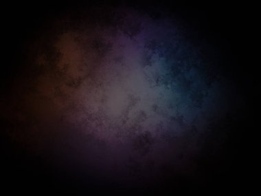 Renkli bir bulanıklığa sahip koyu bir arkaplan