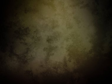 koyu bir arkaplan yeşil ve kahverengi