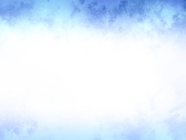 Gökyüzü ve bulutları olan mavi ve beyaz bir arkaplan