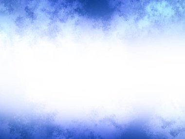 Beyaz kenarlı mavi ve beyaz bir arkaplan