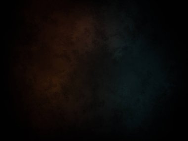 koyu bir arkaplan mavi ve turuncu bir ışık