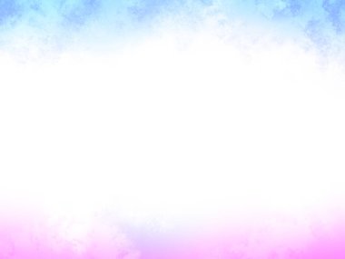 Beyaz kenarlı pembe ve mavi bir arkaplan