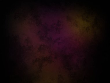 Koyu bir arka plan, mor ve sarı bir ışık.