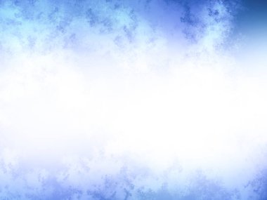 Gökyüzü ve bulutları olan mavi ve beyaz bir arkaplan