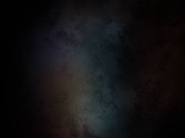 Ortasında gökkuşağı olan koyu bir arkaplan.